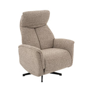 Fauteuil Aarhus Mushroom Boucle 2-Motorig 73x86x114 cm-Fauteuils-LABEL51