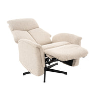 Fauteuil Aarhus Naturel Boucle 2-Motorig 73x86x114 cm-Fauteuils-LABEL51