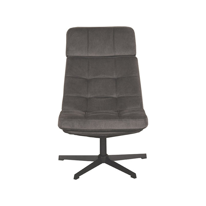 Fauteuil Alvar - Antraciet - Cosmo-Fauteuils-LABEL51