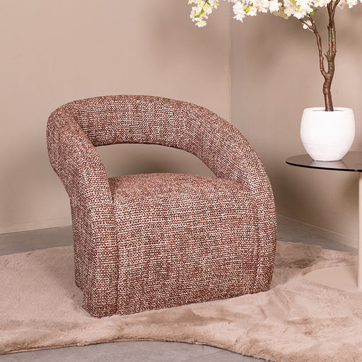 Fauteuil Antibes Geweven Cherry chocolate-Fauteuils-LABEL51