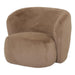 Fauteuil Aphrodite Polyester Bruin Fauteuils-PTMD