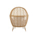 Fauteuil Beige Cloth 106 cm 106x106x146 cm-Kussens-J-Line