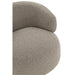 Fauteuil Beige Schuim Rond 85 cm 85x82x72.5 cm-Fauteuils-J-Line