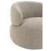 Fauteuil Beige Schuim Rond 85 cm 85x82x72.5 cm-Fauteuils-J-Line