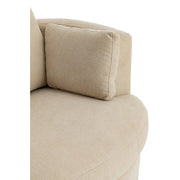 Fauteuil Beige Stof 100 cm 100x109x89 cm-Fauteuils-J-Line