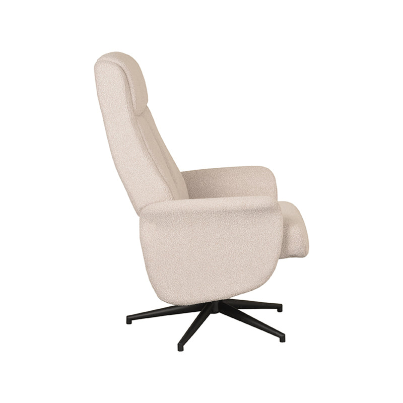 Fauteuil Bergen Coral Boucle Excl. Hocker 77x76x105 cm-Fauteuils-LABEL51