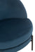 Fauteuil Blauw Schuim Rond 67 cm 67x71x66 cm-Fauteuils-J-Line