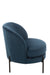 Fauteuil Blauw Schuim Rond 67 cm 67x71x66 cm-Fauteuils-J-Line