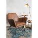 Fauteuil Bon PU Leather Bruin 76x80 cm