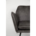 Fauteuil Bon Polyester,PU Leather Donkergrijs 76x80 cm-Fauteuils-Creating Home