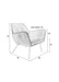 Fauteuil Bon Polyester,PU Leather Donkergrijs 76x80 cm-Fauteuils-Creating Home