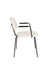 Fauteuil Bouton Off-white Polyester Wit 59x52 cm-Fauteuils-Creating Home
