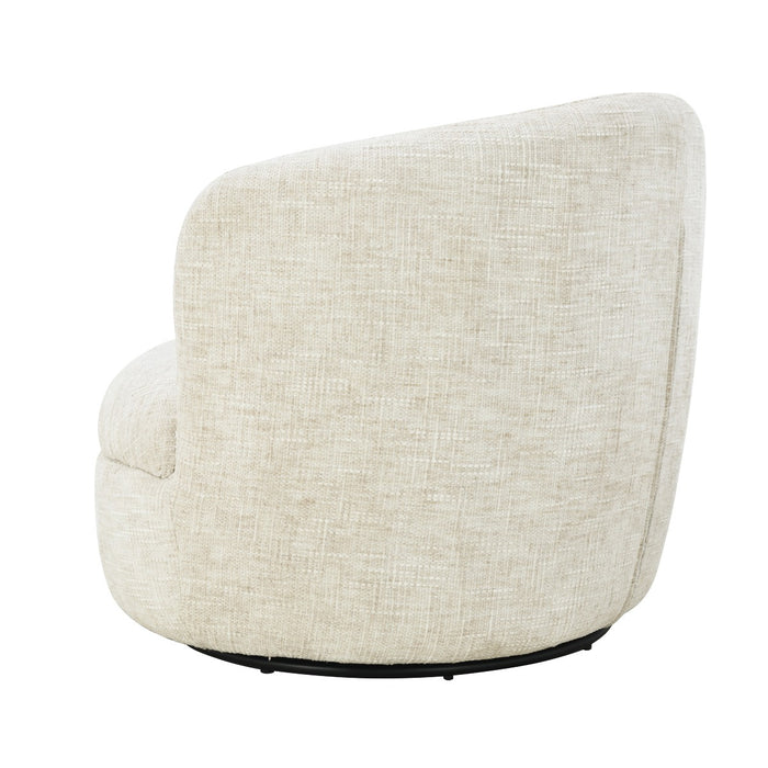 Fauteuil Britt Beige Draaibaar 84 cm 84x85x76 cm-Fauteuils-Livingfurn