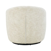 Fauteuil Britt Beige Draaibaar 84 cm 84x85x76 cm-Fauteuils-Livingfurn
