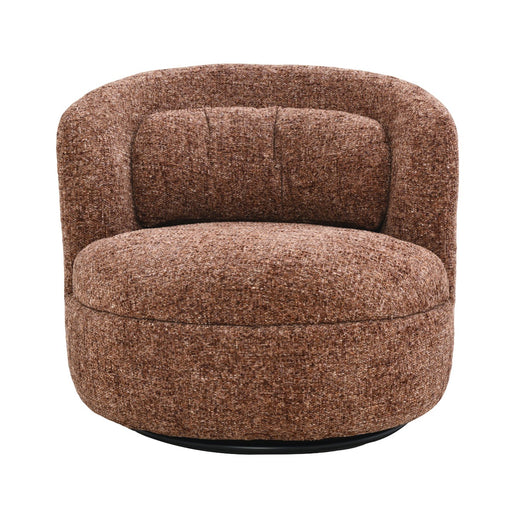 Fauteuil Britt Rood Draaibaar 84 cm-Fauteuils-Livingfurn