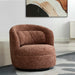 Fauteuil Britt Rood Draaibaar 84 cm-Fauteuils-Livingfurn