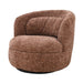 Fauteuil Britt Rood Draaibaar 84 cm-Fauteuils-Livingfurn