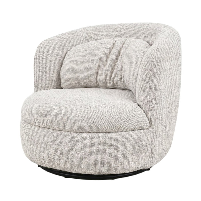 Fauteuil Britt Stof Beige-Fauteuils-Livingfurn