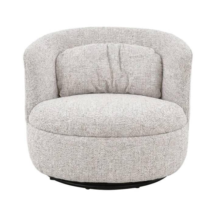 Fauteuil Britt Stof Beige-Fauteuils-Livingfurn