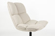 Fauteuil Bros Polyester Beige 78x68 cm-Fauteuils-Creating Home
