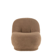 Fauteuil Bruin Fluweel 88 cm 88x78x72 cm-Fauteuils-J-Line
