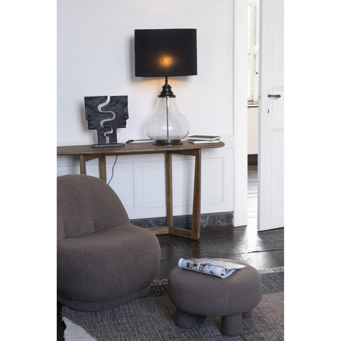 Fauteuil Bruin Fluweel 88 cm-Fauteuils-J-Line