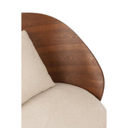Fauteuil Bruin Metaal 72 cm 71.8x77.4x81.8 cm-Fauteuils-J-Line