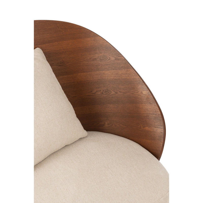 Fauteuil Bruin Metaal 72 cm 71.8x77.4x81.8 cm-Fauteuils-J-Line