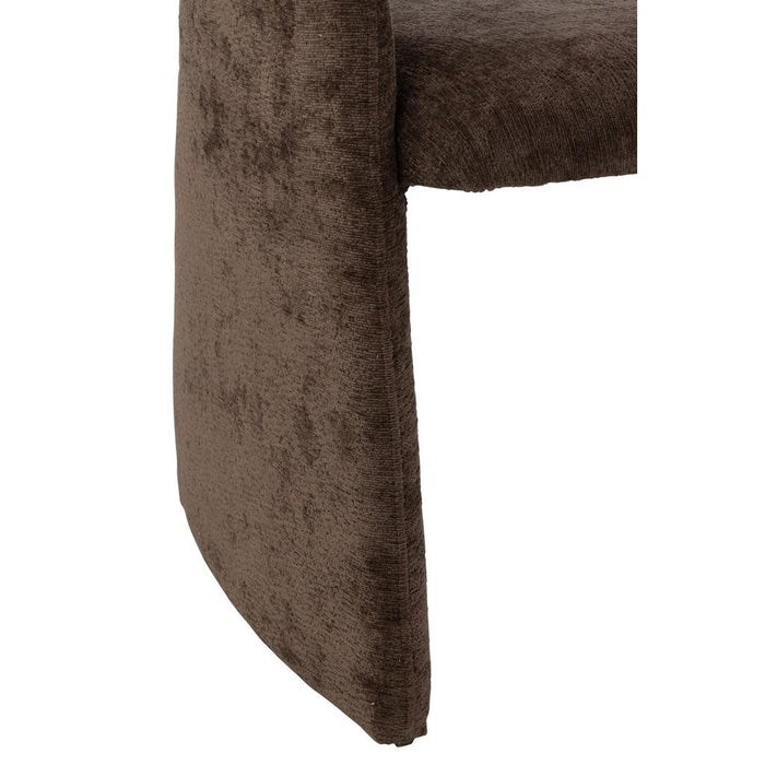 Fauteuil Bruin Polyester 66 cm-Fauteuils-J-Line