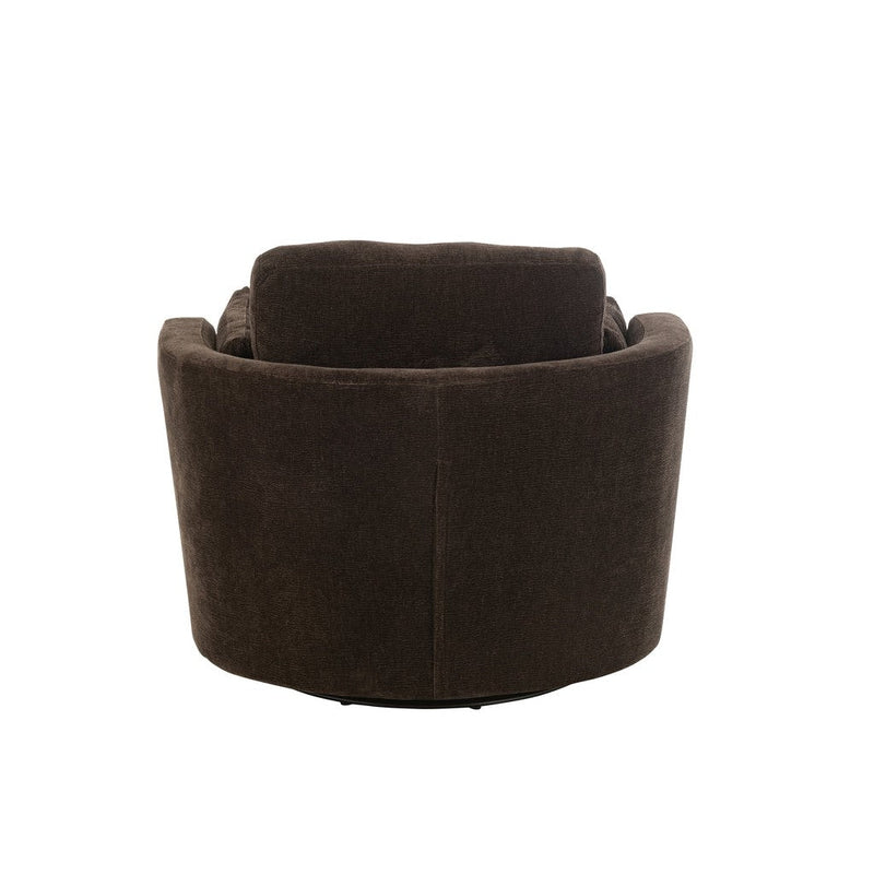 Fauteuil Bruin Populierenhout 100 cm 100x109x89 cm-Fauteuils-J-Line