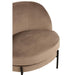 Fauteuil Bruin Populierenhout Rond 67 cm-Fauteuils-J-Line