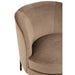 Fauteuil Bruin Populierenhout Rond 67 cm-Fauteuils-J-Line