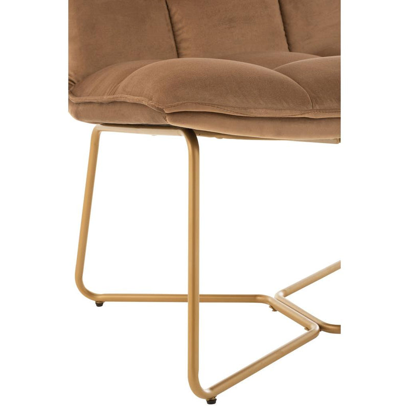 Fauteuil Bruin Schuim 58 cm 58x65x85 cm-Fauteuils-J-Line