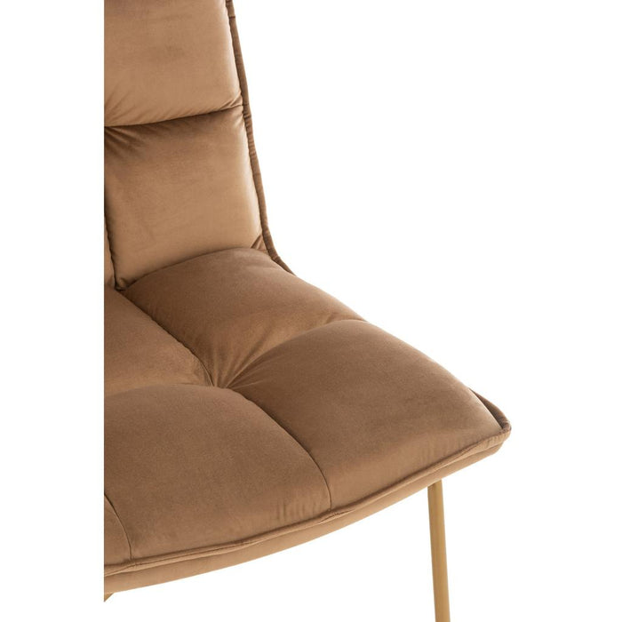 Fauteuil Bruin Schuim 58 cm-Fauteuils-J-Line