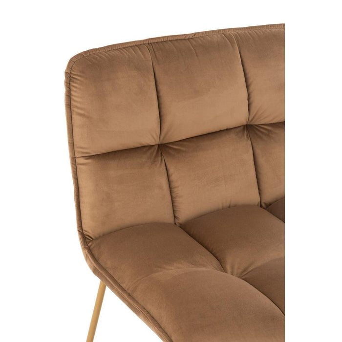 Fauteuil Bruin Schuim 58 cm-Fauteuils-J-Line