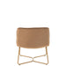 Fauteuil Bruin Schuim 58 cm-Fauteuils-J-Line