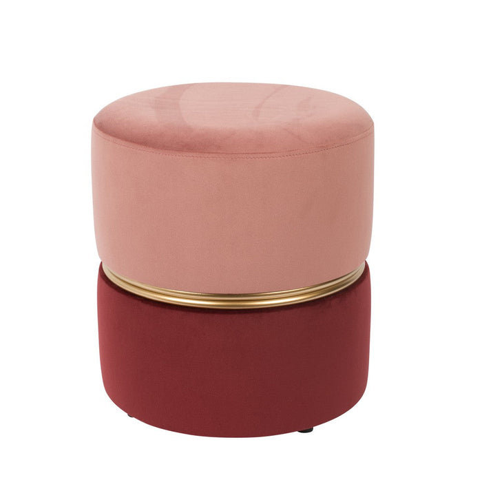 Fauteuil Bubbly Candy Polyester Roze Ø35x39 cm-Fauteuils-Creating Home