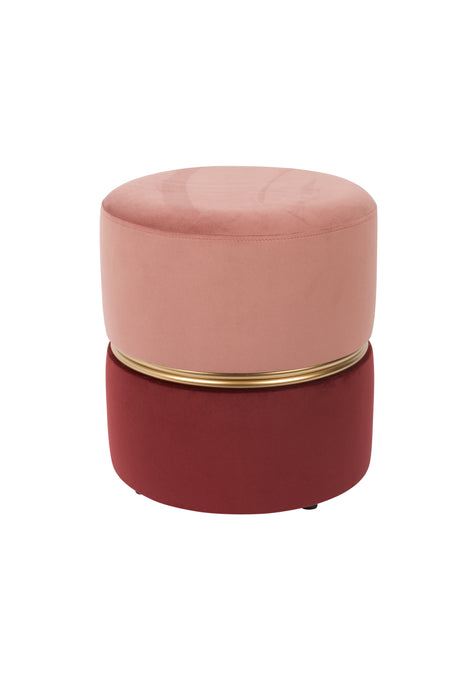 Fauteuil Bubbly Candy Polyester Roze Ø35x39 cm-Fauteuils-Creating Home