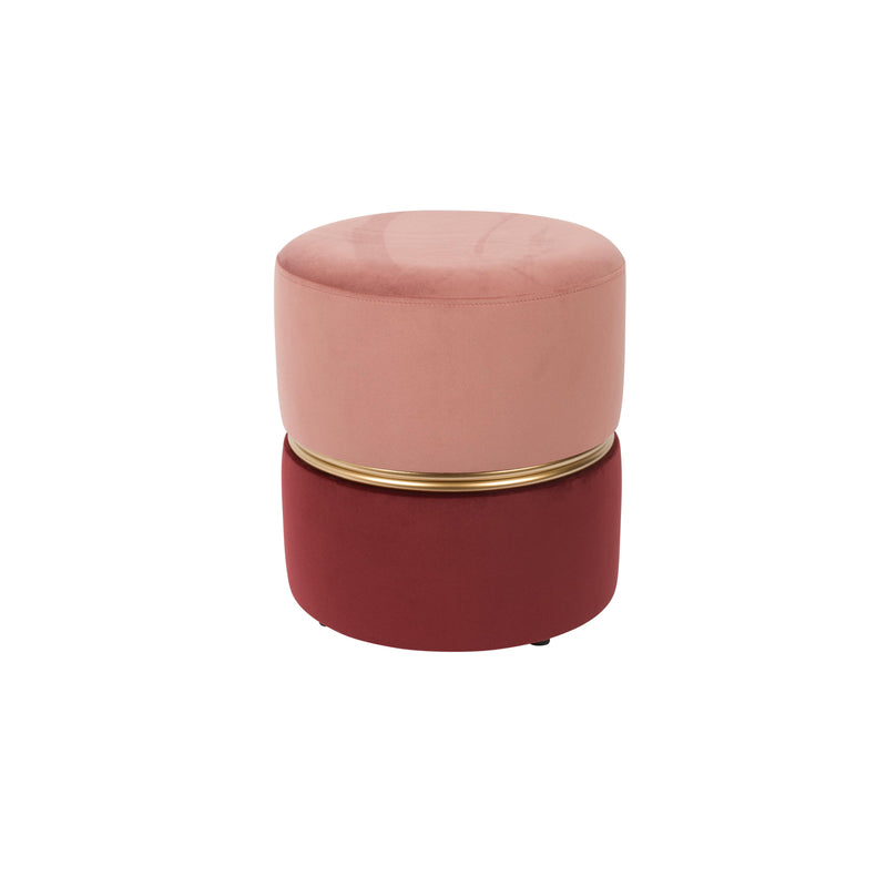 Fauteuil Bubbly Candy Polyester Roze Ø35x39 cm-Krukken-Creating Home