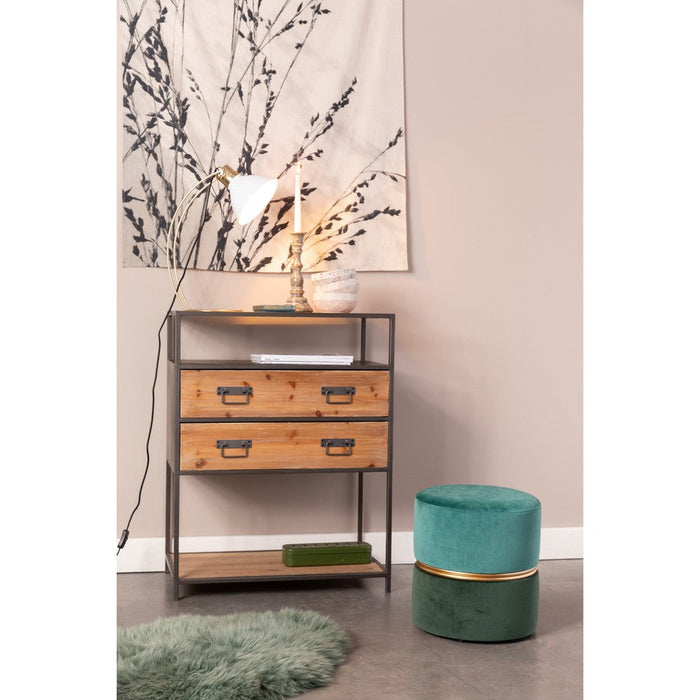 Fauteuil Bubbly Forest Polyester Groen Ø35x39 cm-Krukken-Creating Home