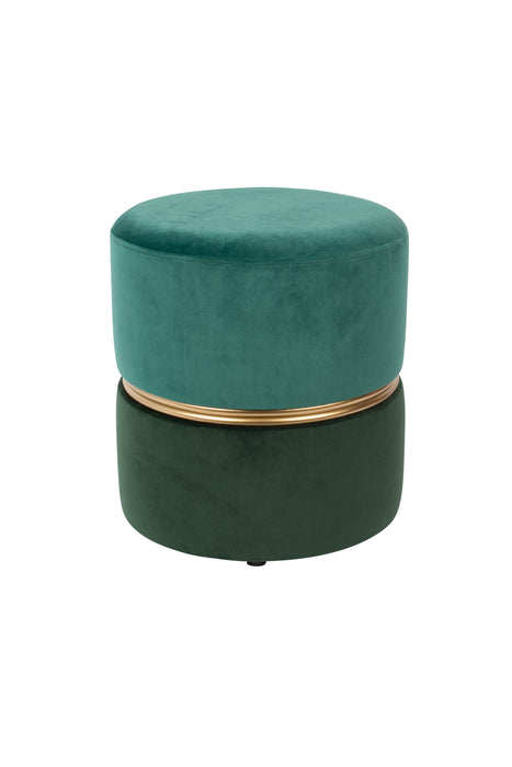 Fauteuil Bubbly Forest Polyester Groen Ø35x39 cm-Krukken-Creating Home