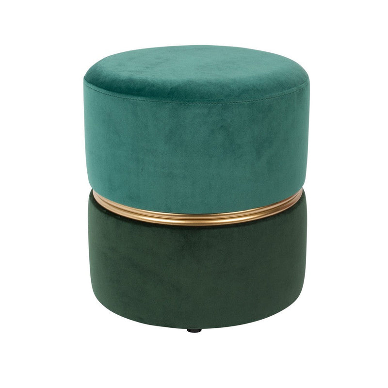 Fauteuil Bubbly Forest Polyester Groen Ø35x39 cm-Krukken-Creating Home