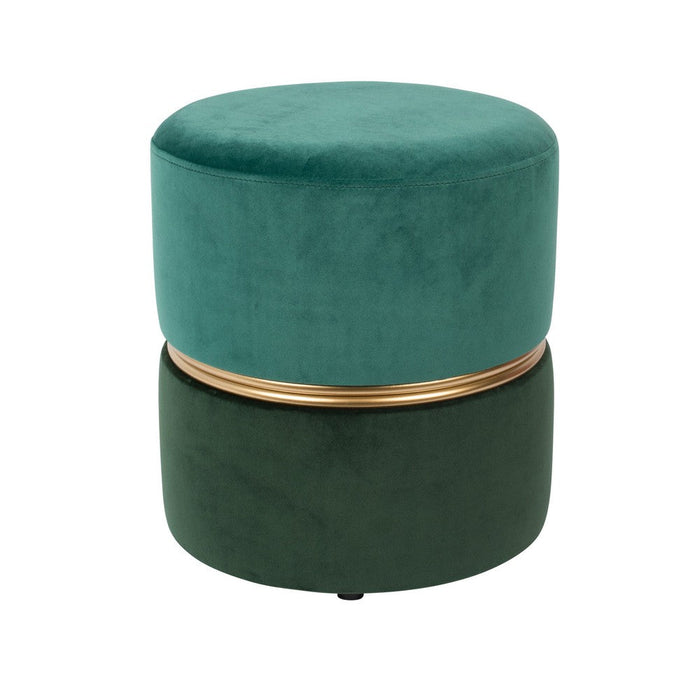Fauteuil Bubbly Forest Polyester Groen Ø35x39 cm-Krukken-Creating Home