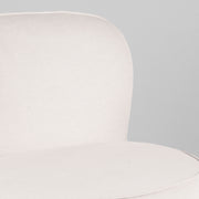 Fauteuil Bunny Creme Geweven - 90x90x75 cm-Fauteuils-LABEL51