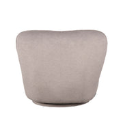 Fauteuil Bunny Soft Taupe Geweven - 90x90x75 cm-Fauteuils-LABEL51