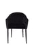 Fauteuil Catelyn Stof Zwart 55.5x57 cm-Fauteuils-Creating Home