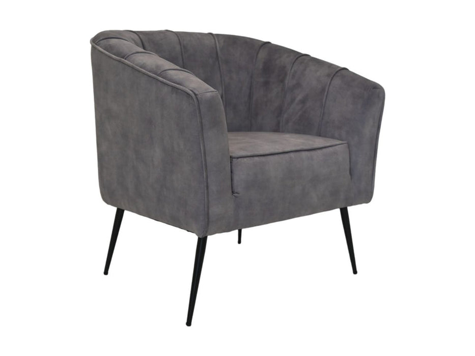 Fauteuil Chester - 72x71x80 - Dolfijn grijs - Adore 180-Fauteuils-HSM Collection