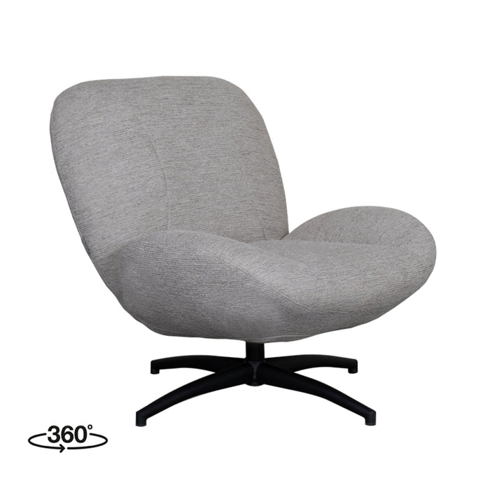 Fauteuil Clayton Khaki Geweven - 82x89x91 cm-Fauteuils-LABEL51