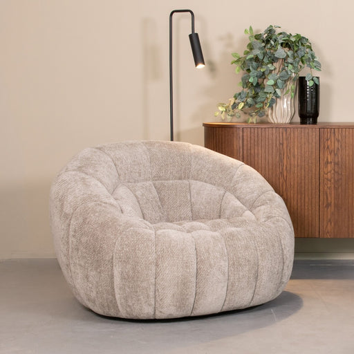 Fauteuil Cloud Stone Chenille 1-Zits 115x104x80 cm-Fauteuils-LABEL51