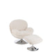 Fauteuil Crème Schuim 84 cm 83.5x88.5x83.5 cm-3-Zitsbanken-J-Line